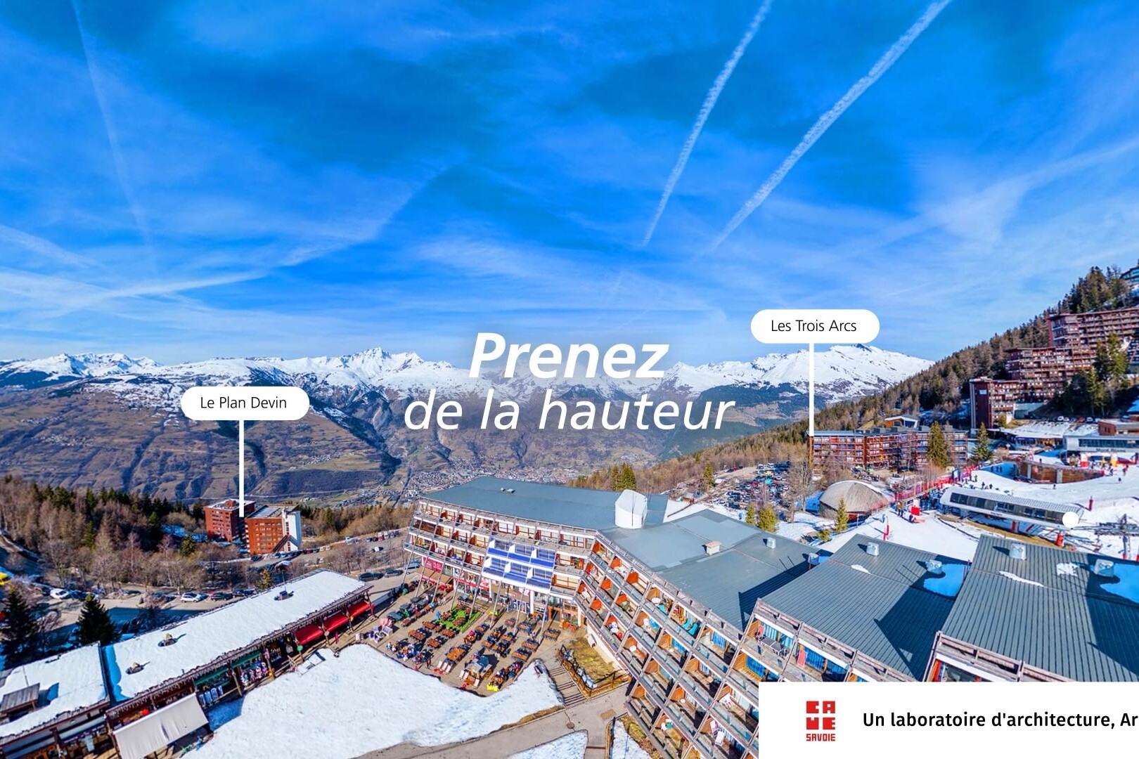 Image tirée d’une vidéo de promotion réalisée par La Mama Studio pour l’application Archistoire et son parcours architecture France ACR